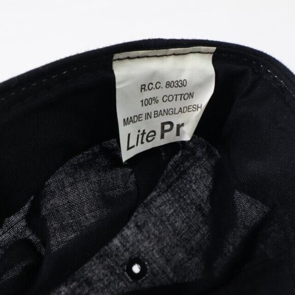 Sue Bee Honey Snap Back Baseball Cap Mens Hat Teal Black - Picture 11 of 11